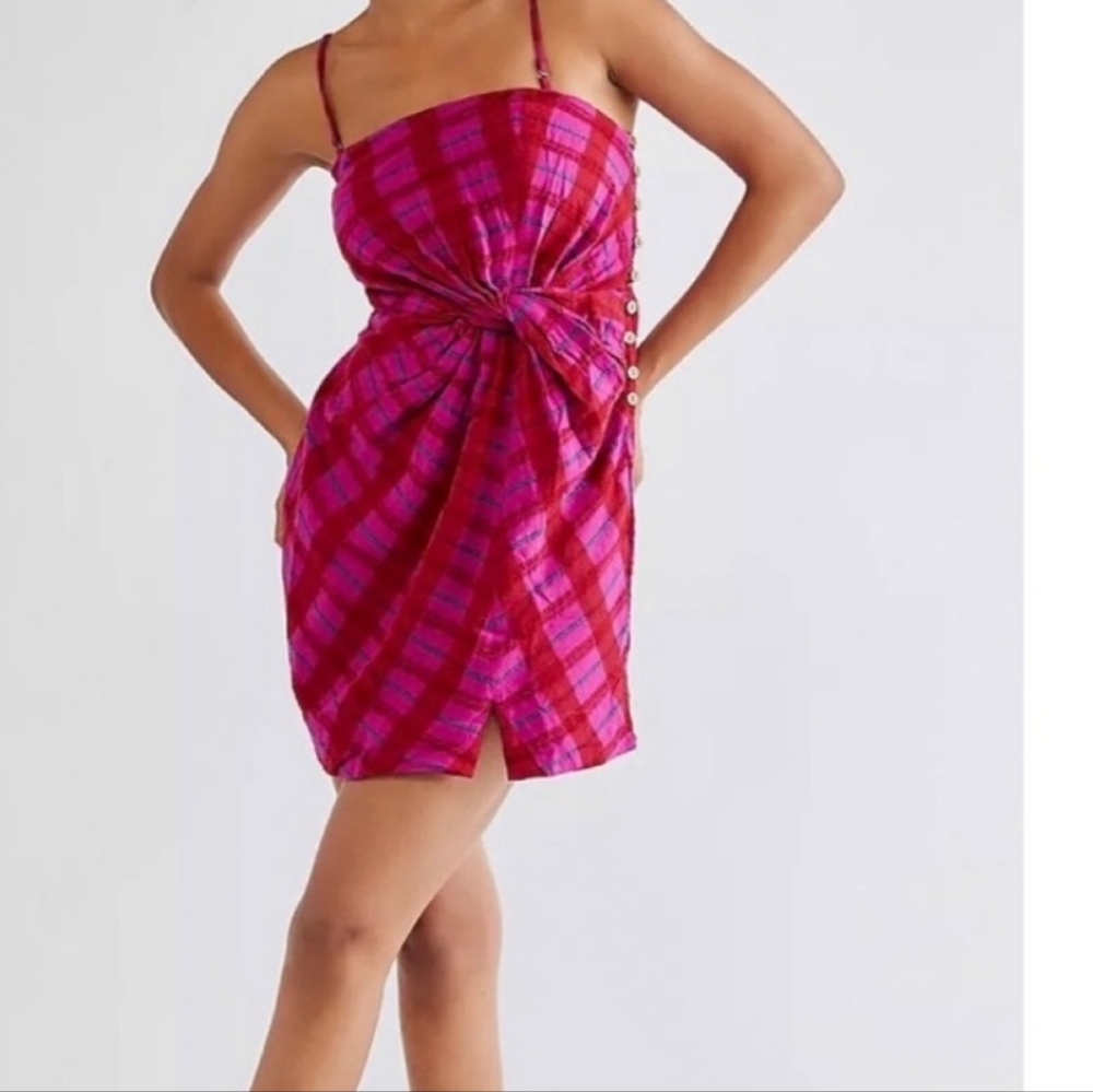 Free People Suits Me Fine Mini Dress